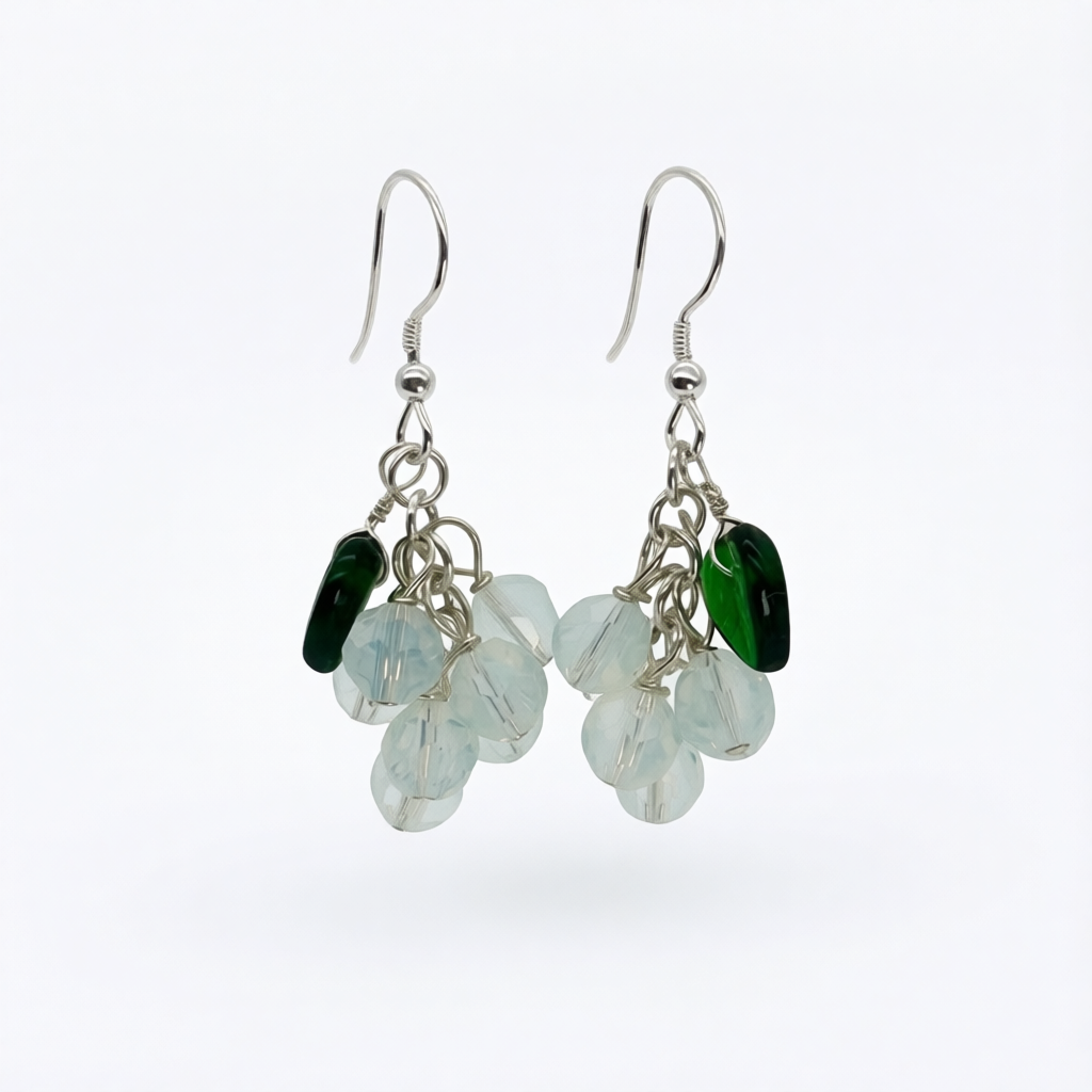 C1504ERE White Grapes Earrings