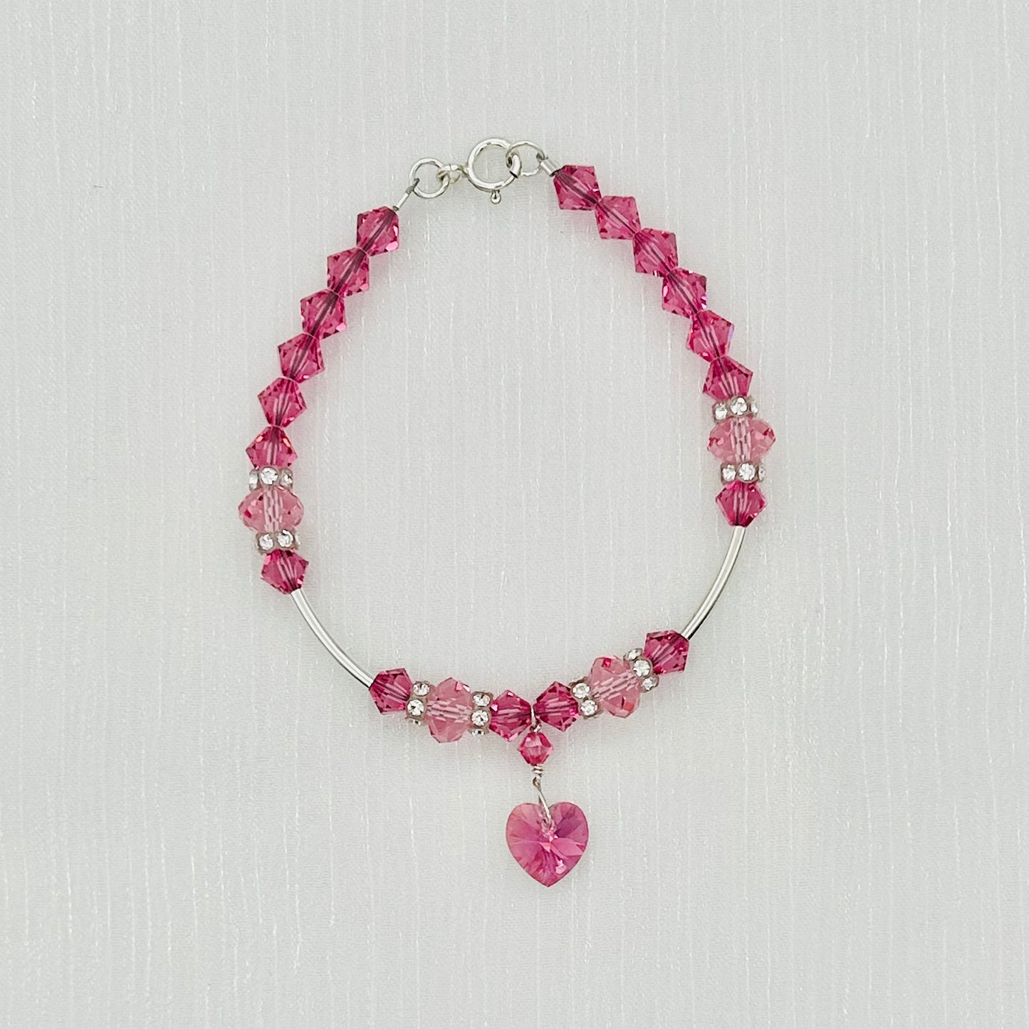 C1484SW Pink Bracelet 7"