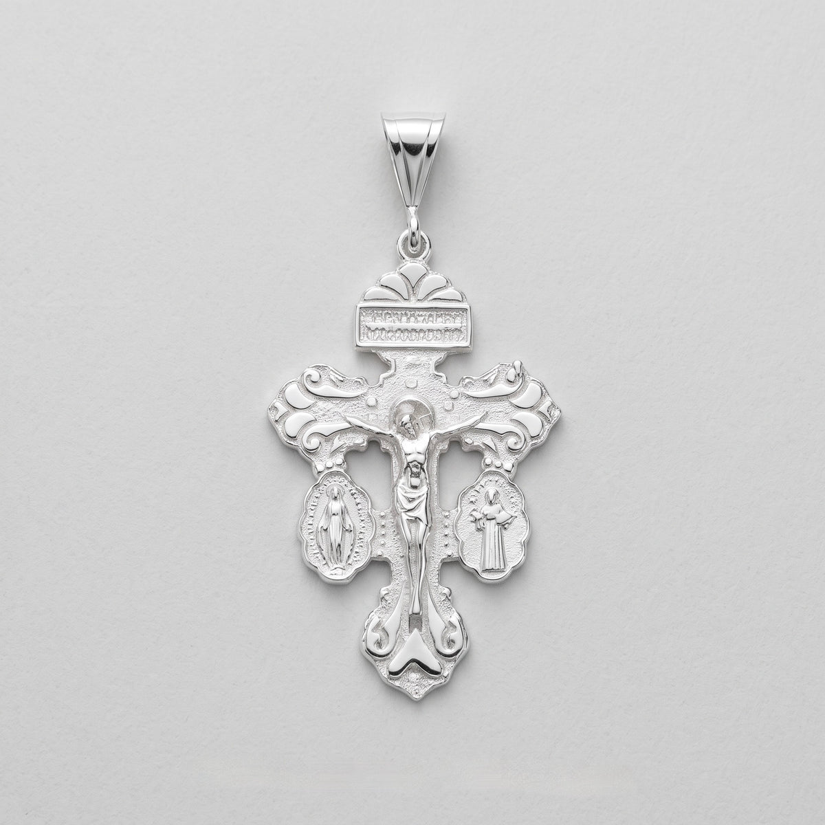 S1968 Pardon Crucifix Pendant 2"
