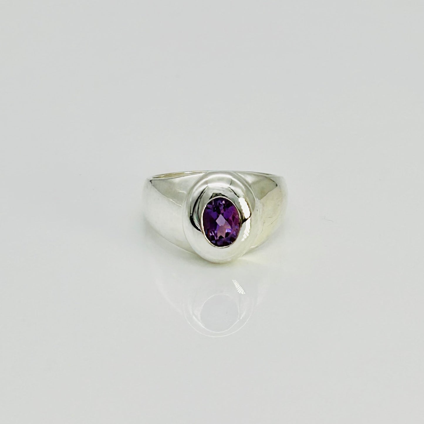 ST1658R Amethyst Ring #8