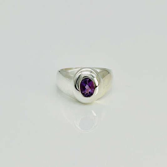 ST1658R Amethyst Ring #8