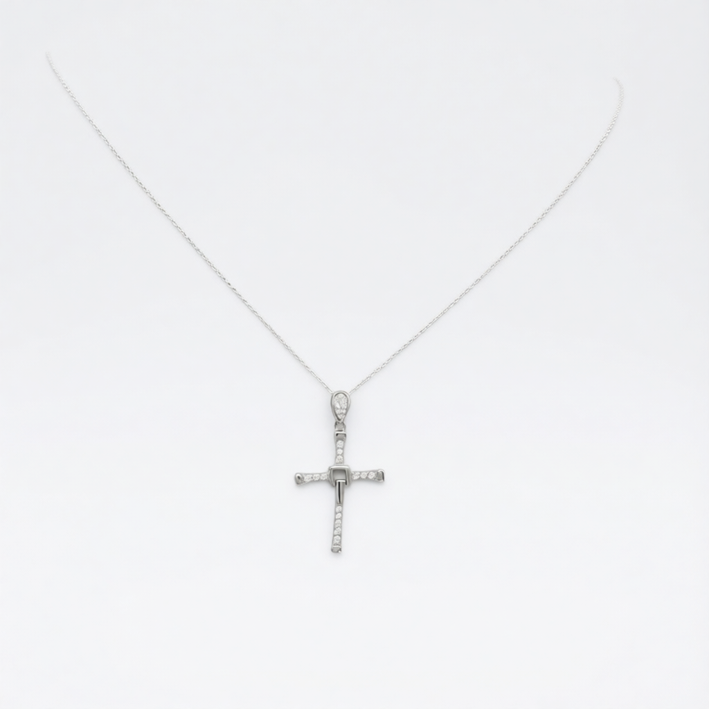Z1929 Cross Necklace 18"