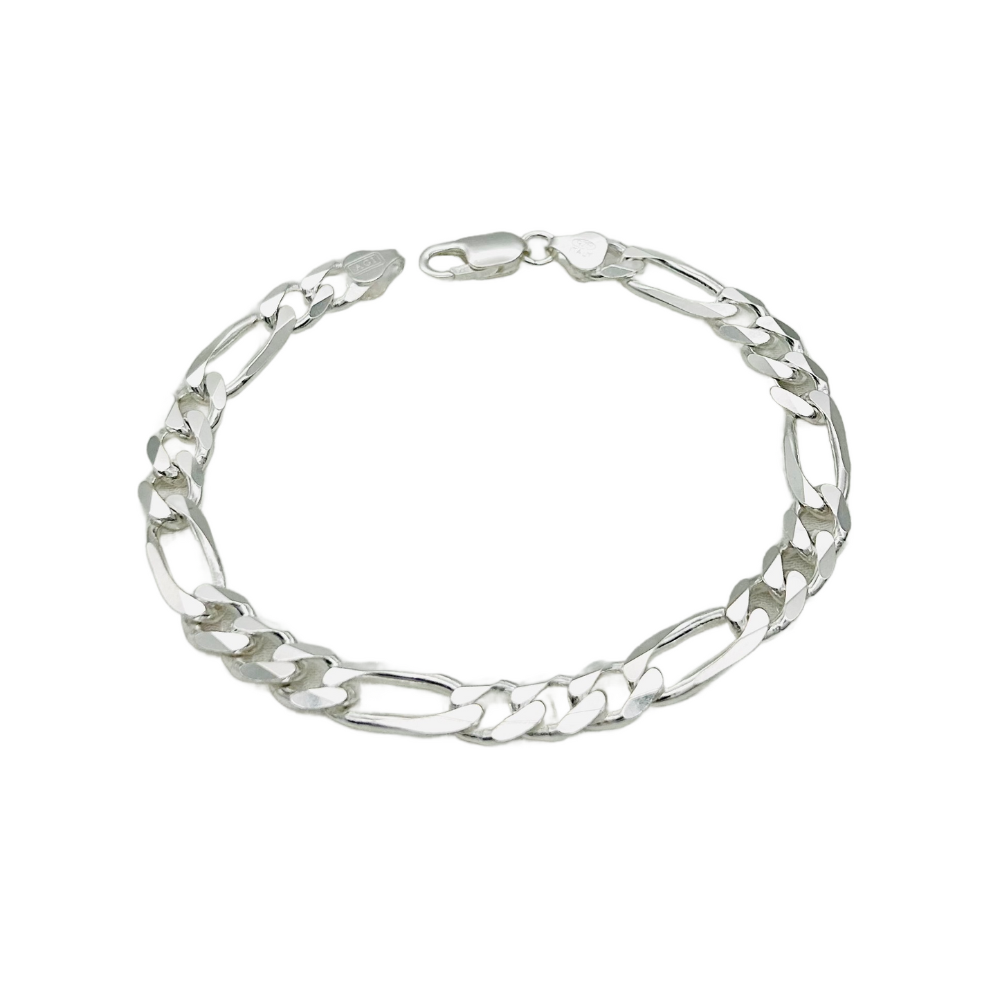 S1923BL Figaro Bracelet 8.3mm. X 8"