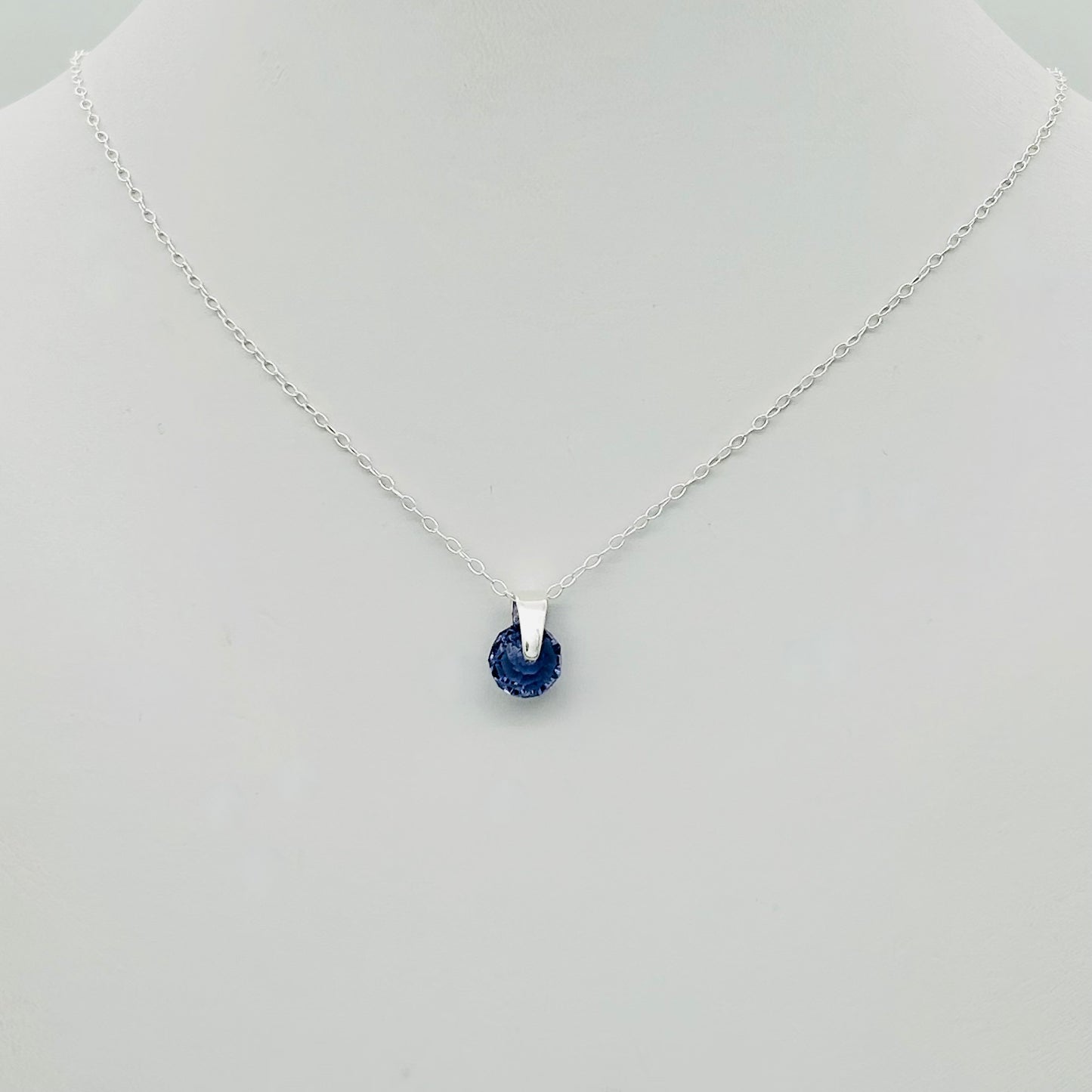 C1485SW Tanzanite Necklace 16"