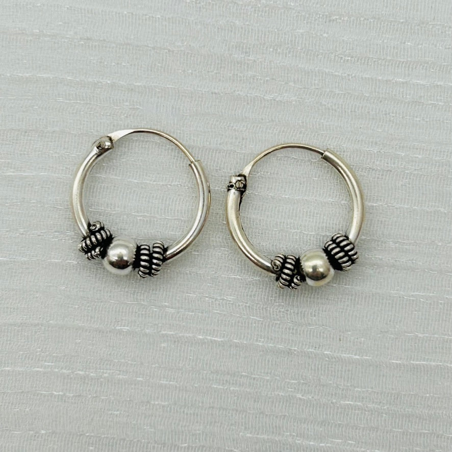S912 Hoop Earrings 14mm.