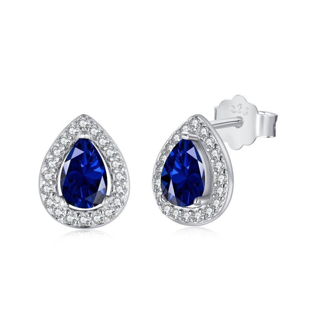 Z1460ER Sapphire Drop Earrings