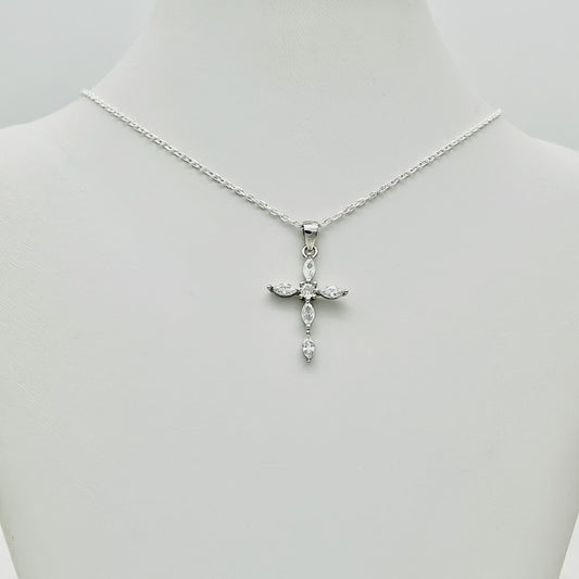 Ch973NL Cross Necklace 16"