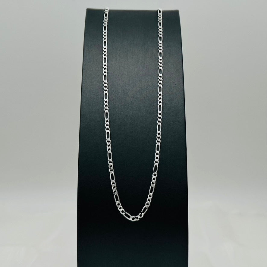 S1817CH Figaro Chain 2.9mm. X 22"