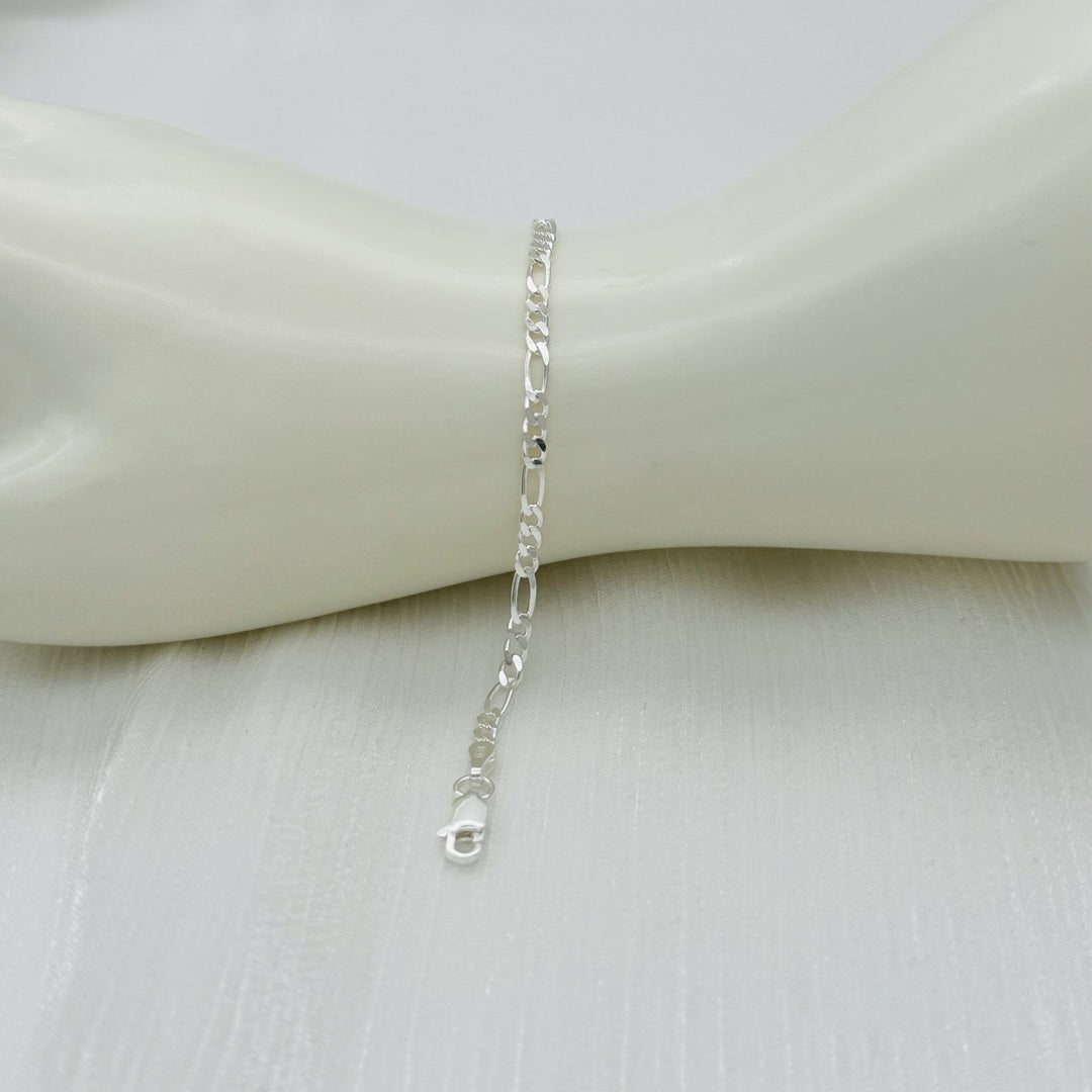 S1817 Figaro Bracelet 2.9mm. X 7"