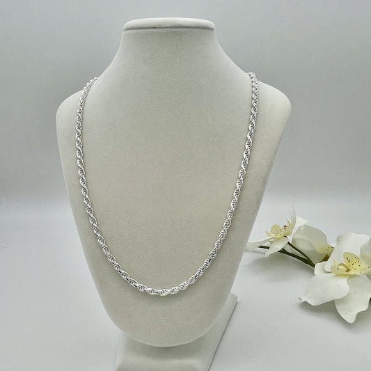 S1594 Rope Chain 3.7mm. X 22"