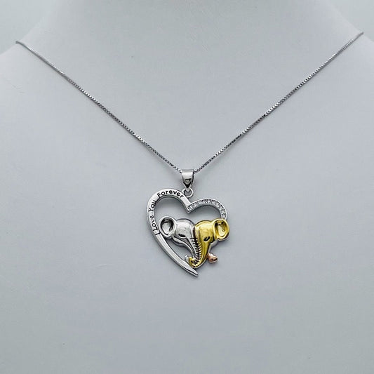 Z1508NL Heart Elephants 18"