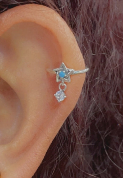 Z1665 Star Ear Cuff Final Sale