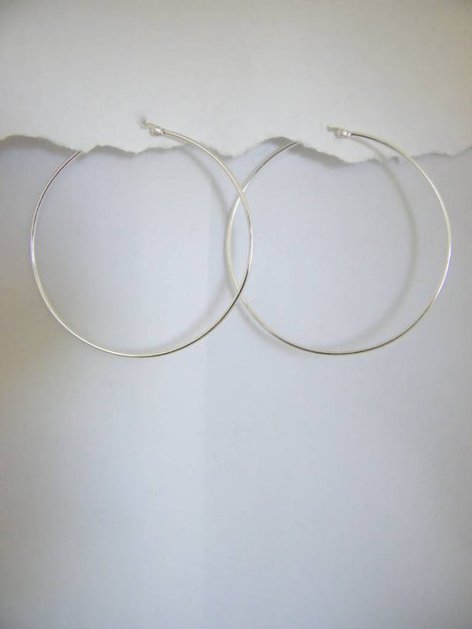 S101 Continuous Hoop Earrings