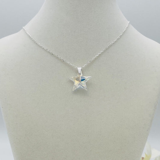 C1238SW Star Necklace 18"