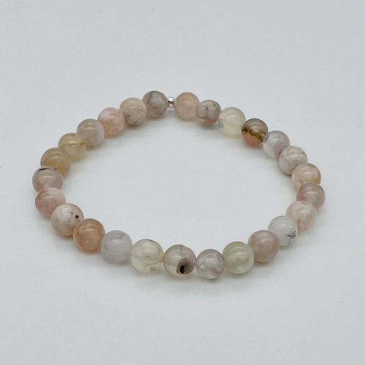 ST1581BL Cherry Blossom Bracelet 7"