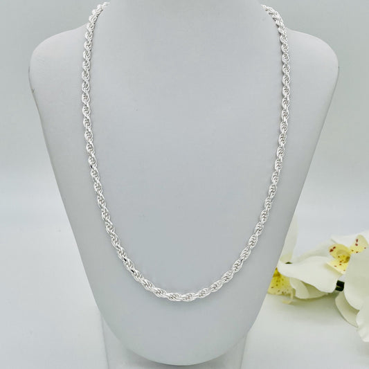 S1594 Rope Chain 3.7mm. X 18"