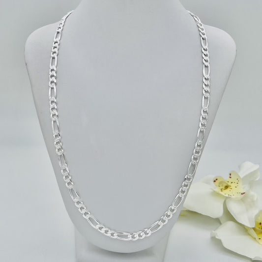 S1667CH Figaro Pave Chain 5.7mm. X 20"