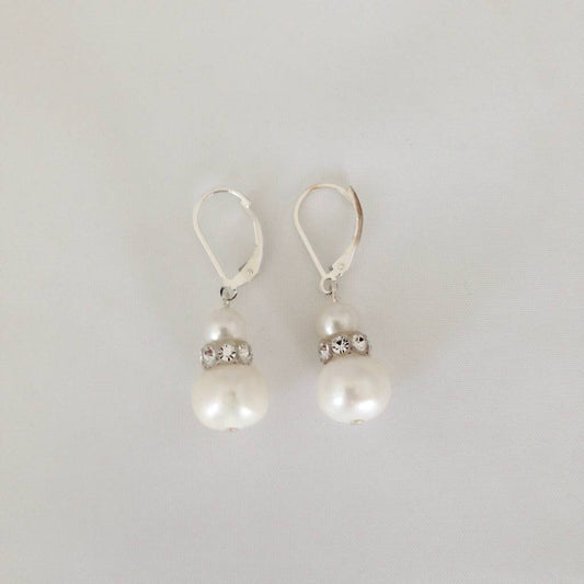 SH920SW Pearl Earrings