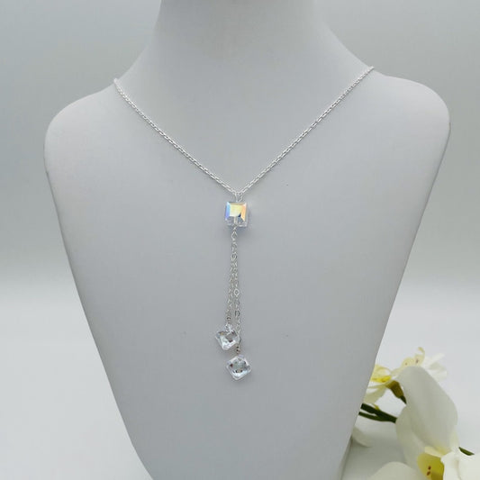C1262SW Cube Necklace 18"