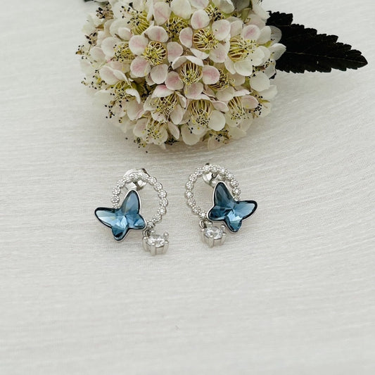 C1396 Butterfly Earrings SW