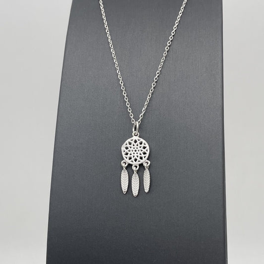 S1745 Dream Catcher Necklace 18"