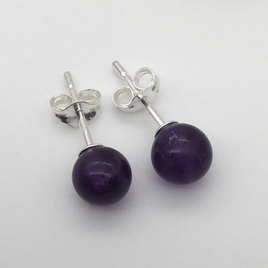 ST1149ER Amethyst 6mm.