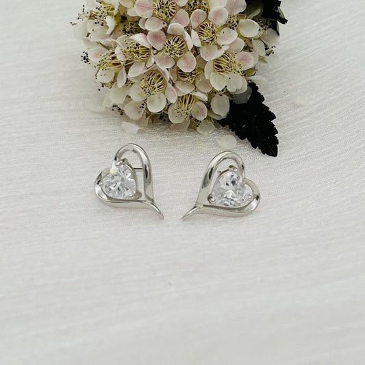 Z1806 Heart Earrings