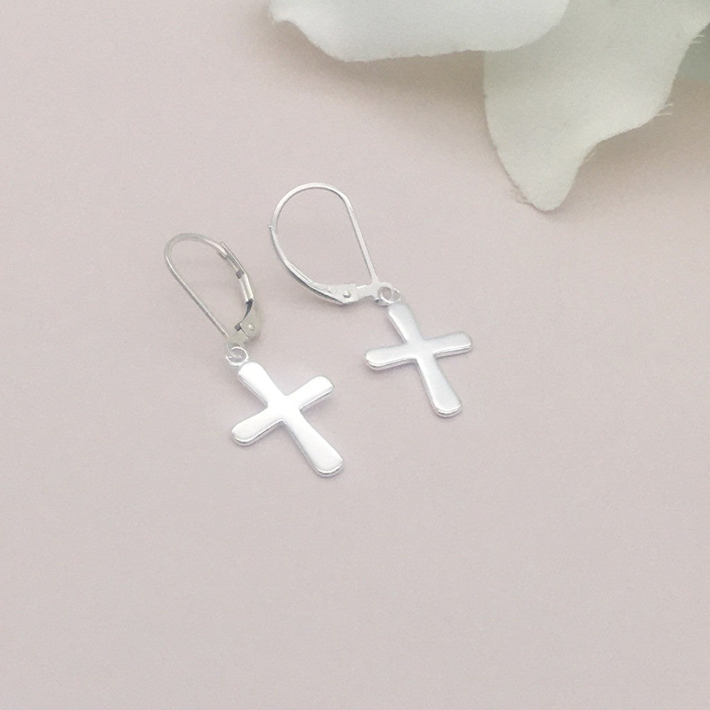 S1495 Cross Earrings