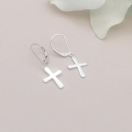 S1495 Cross Earrings