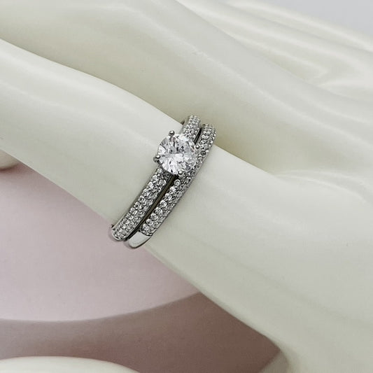 Z1663R Wedding Set Rings