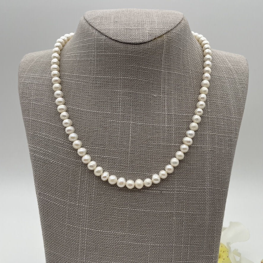 SH851NL Pearl Necklace 20"