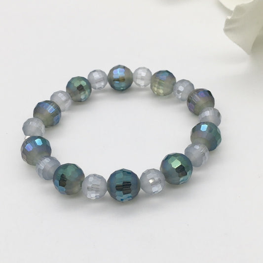 C1146BL Peacock Bracelet 7"