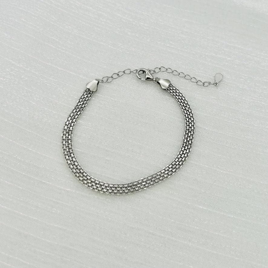 S1767 Mesh Bracelet 7.5"