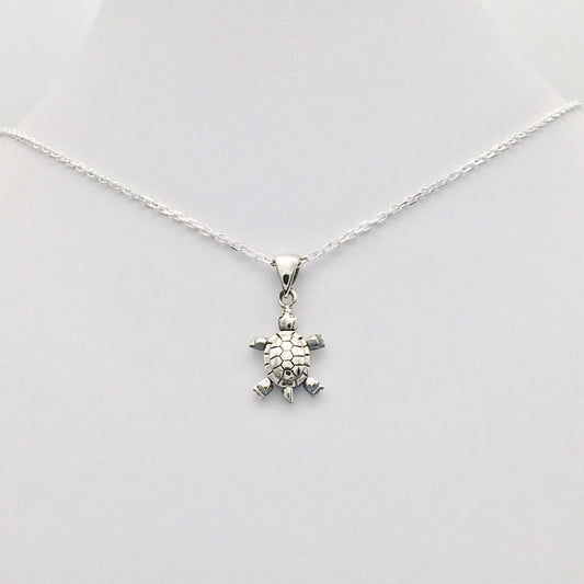 S1556 Turtle Necklace 18"