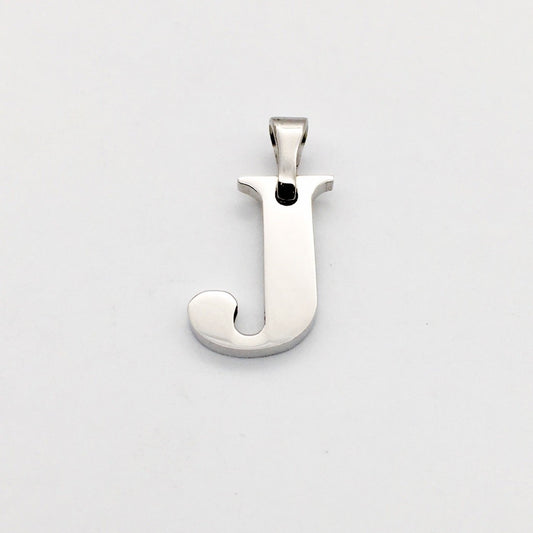 SS1334P  "J" Pendant 25mm