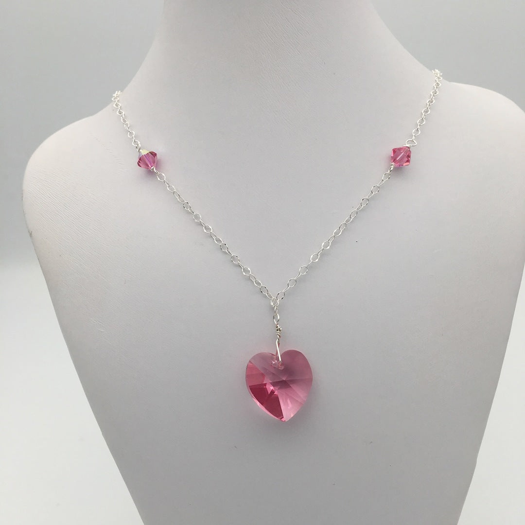 C911NL Heart Necklace 20"