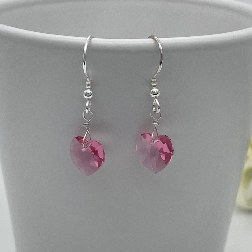 C979ER SW Heart Earrings