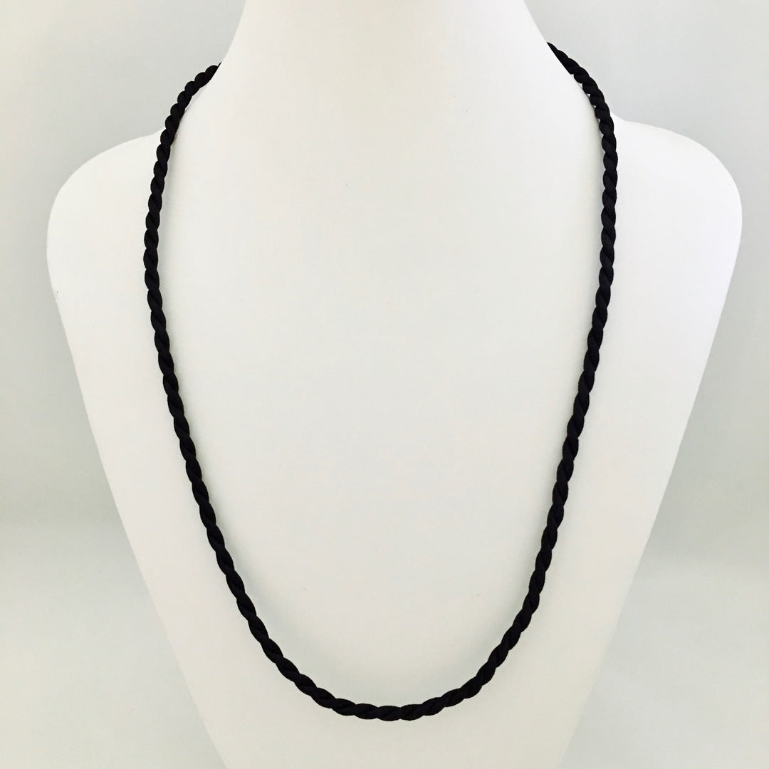 F178 Black Nylon Cord 2.5mm. X 20"