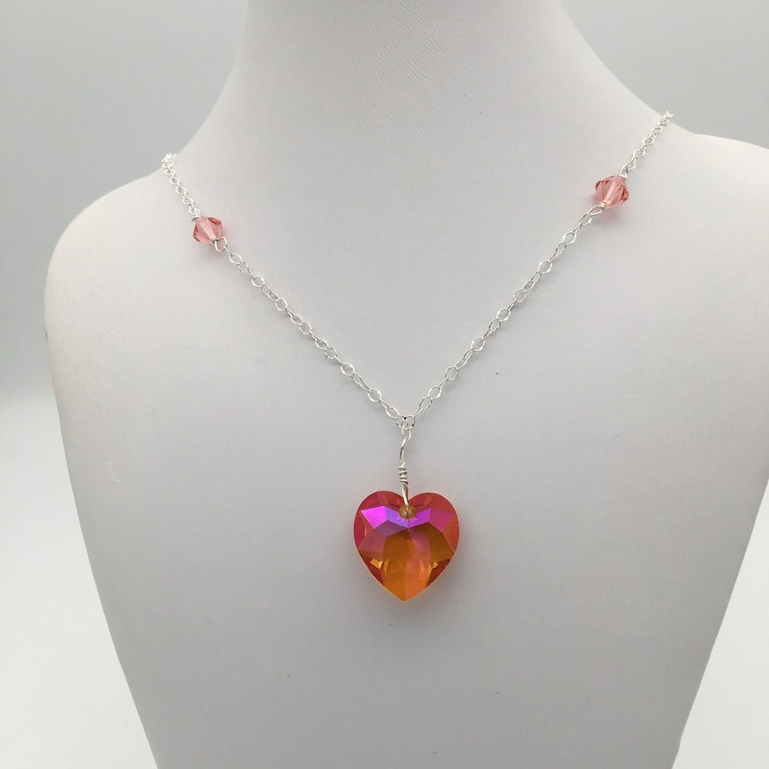 C911NL Heart Necklace 20"