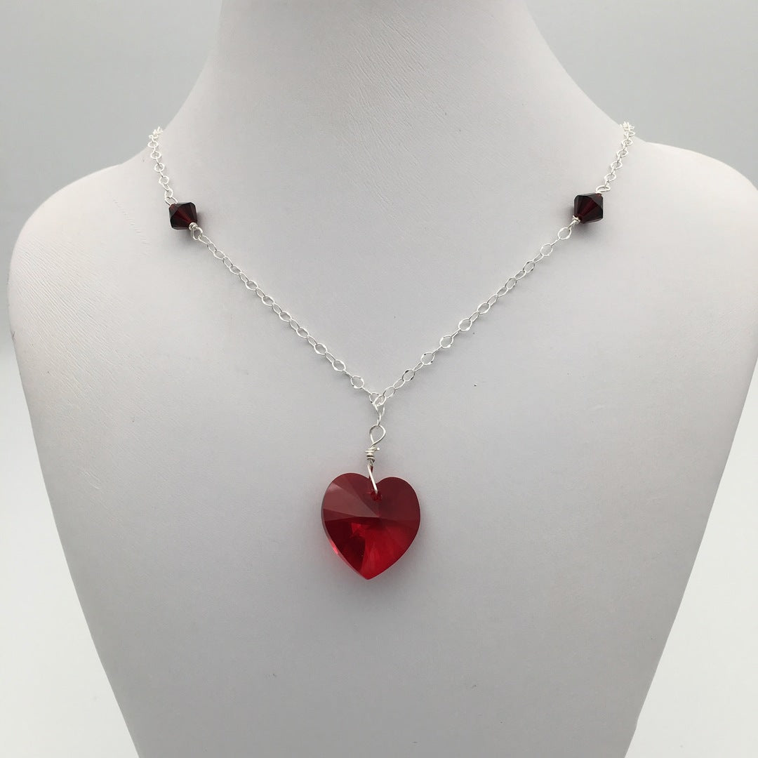 C911NL Heart Necklace 20"