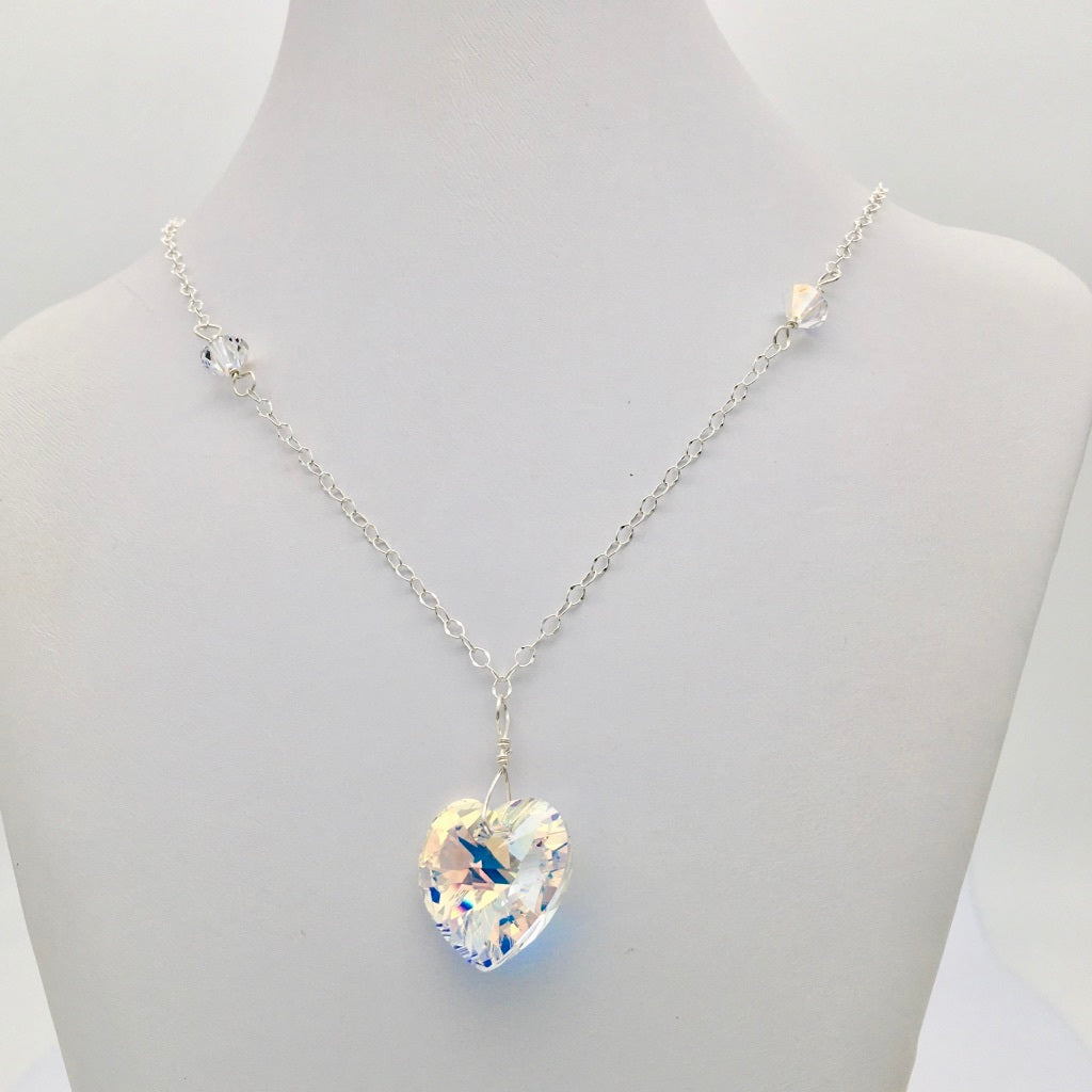 C911NL Heart Necklace 20"