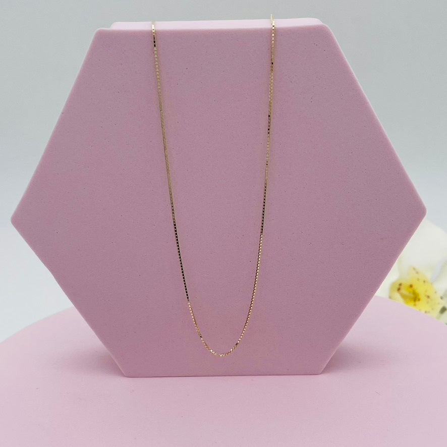 14KG156 Box Chain .08 x 22"