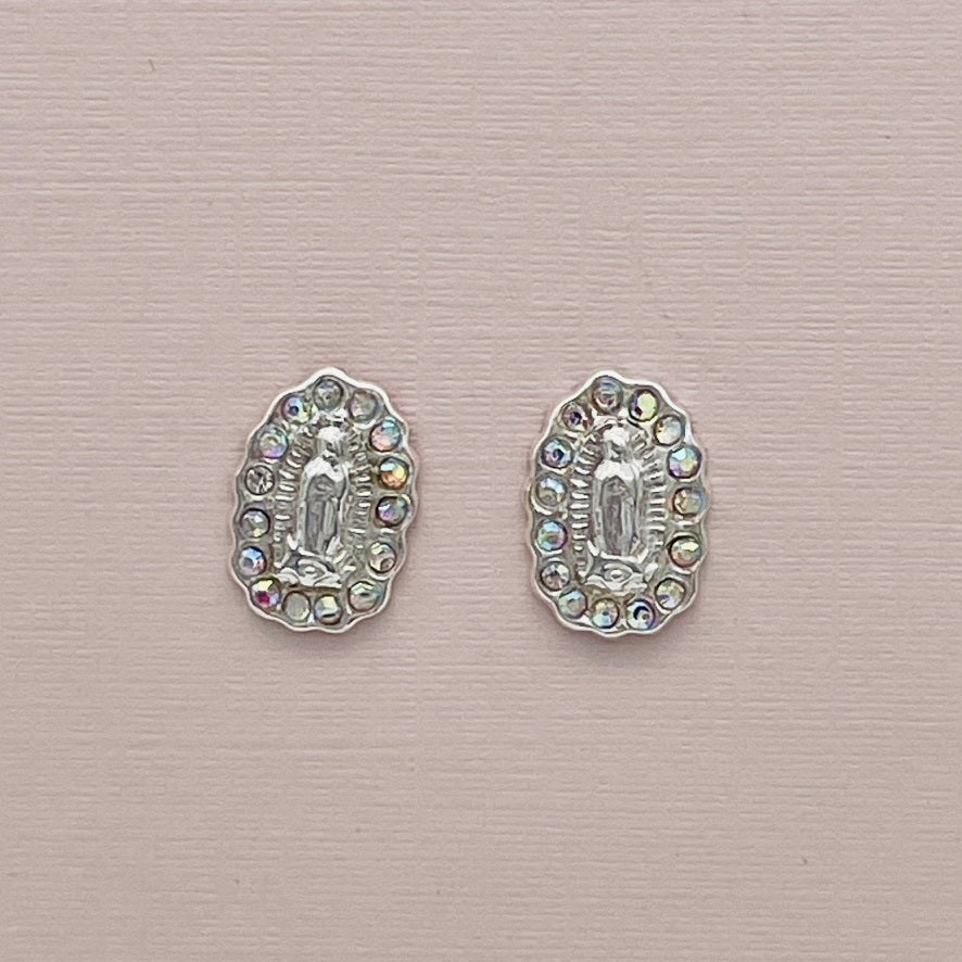 C1362 Virgin Mary Earrings