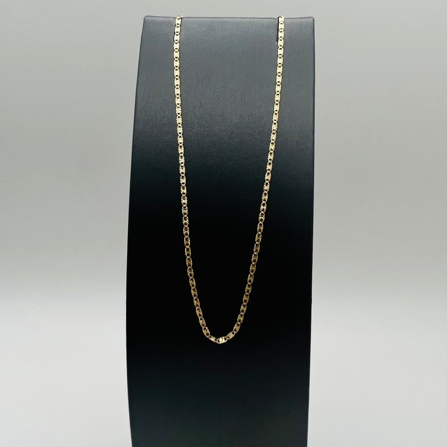 14KG268 Valentino Star Chain 2.1mm. X 16"