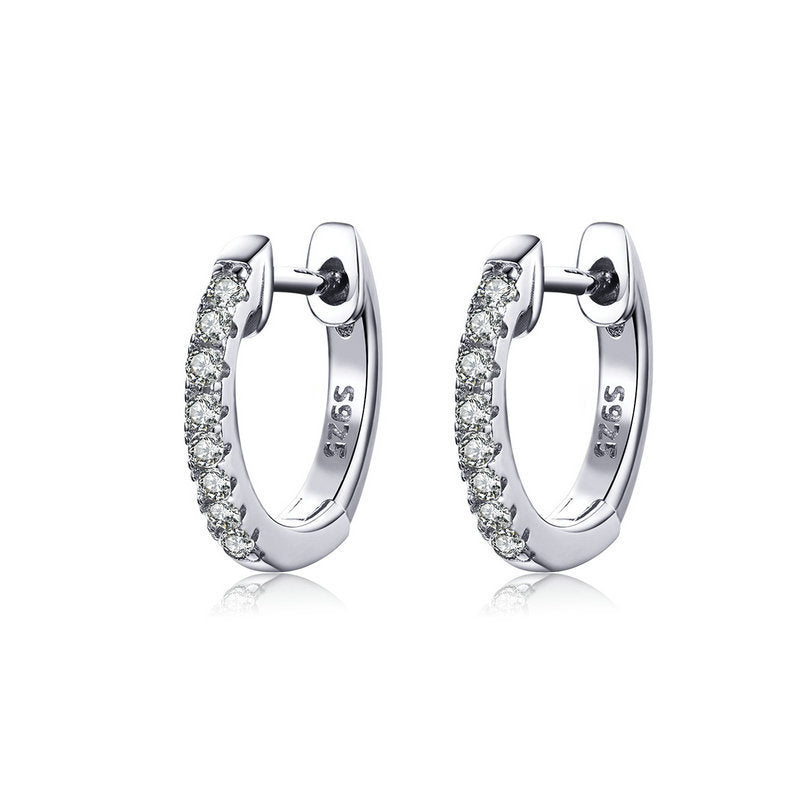 Z1854ER Hoop Earrings 2mm. x 12mm.