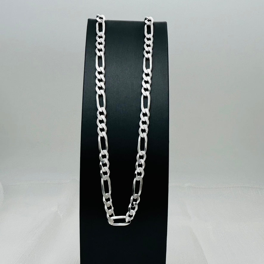 S901CH Figaro Chain 8mm. X 22"