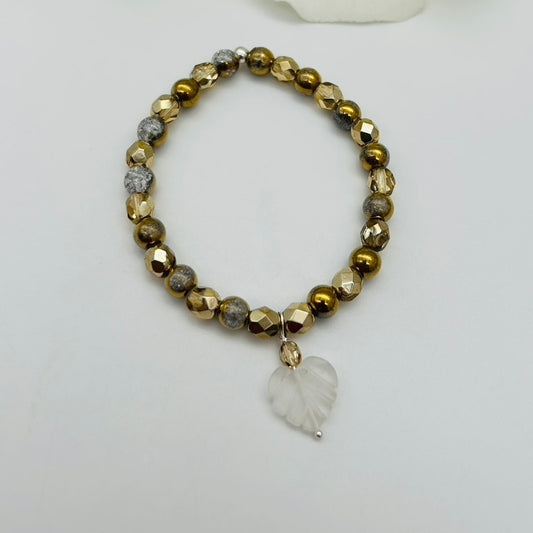 ST1791BL Rock Crystals Bracelet 6.5"