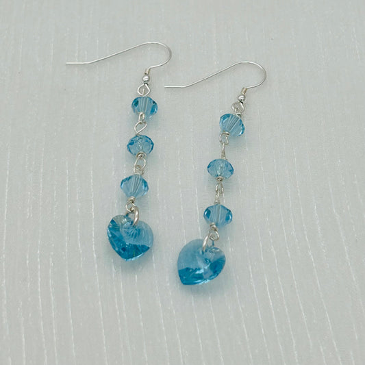 C1228SW Aqua Earrings