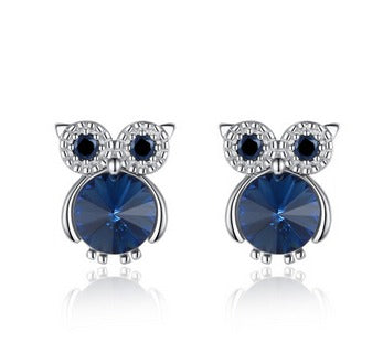C1303SW Owl Earrings
