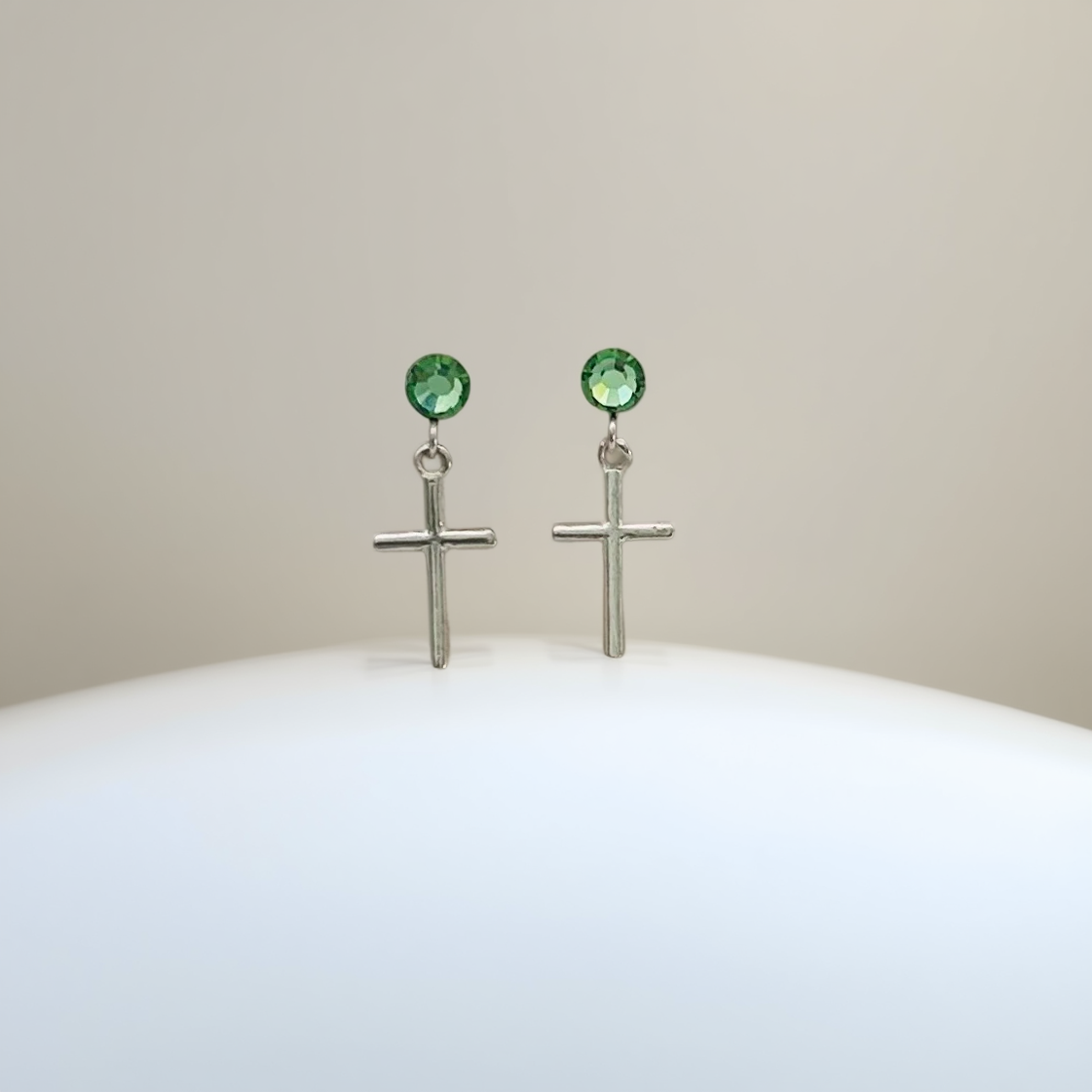 C1480SW Cross Earrings